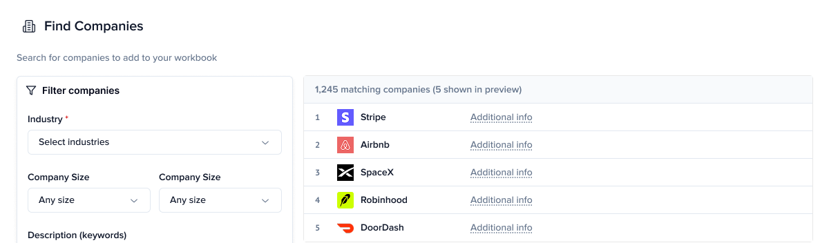 Find Companies